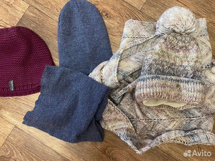 Шапки с шарфом