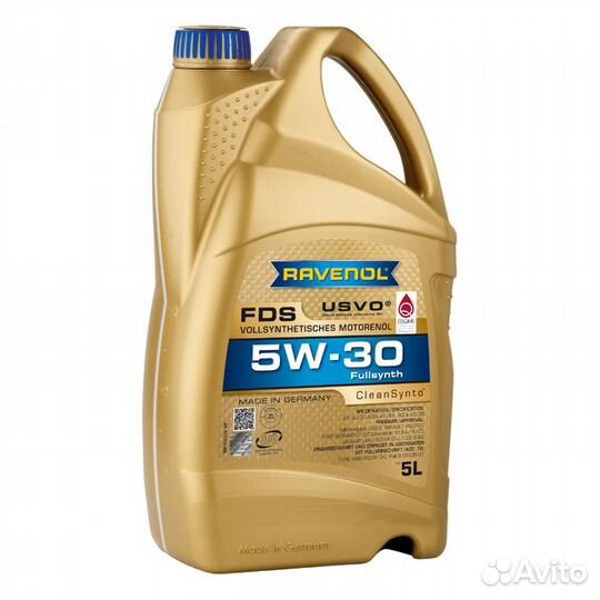 Масло ravenol FDS 5W-30 (5л) Ravenol
