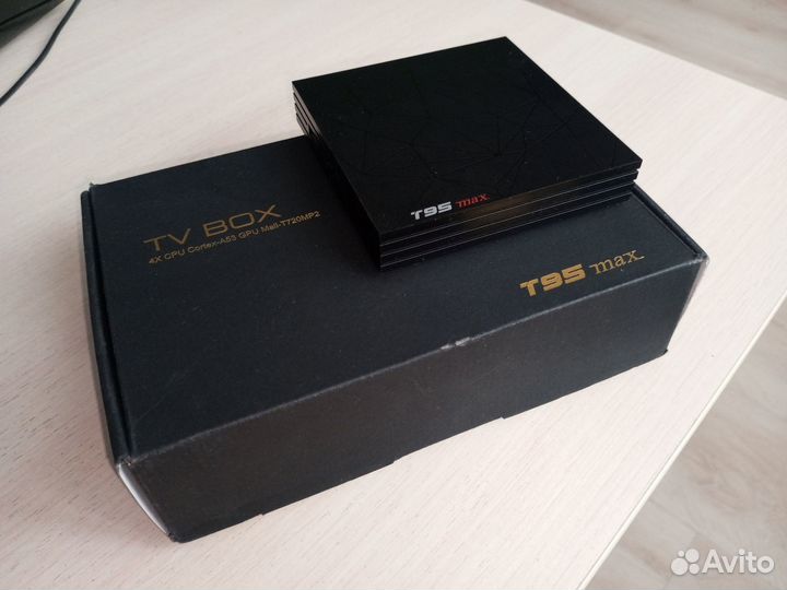Android tv box T95MAX андроид тв приставка