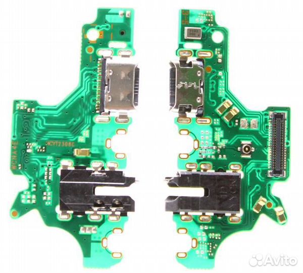 Шлейф Huawei P30 Lite/Honor 20S (плата) + разъем з
