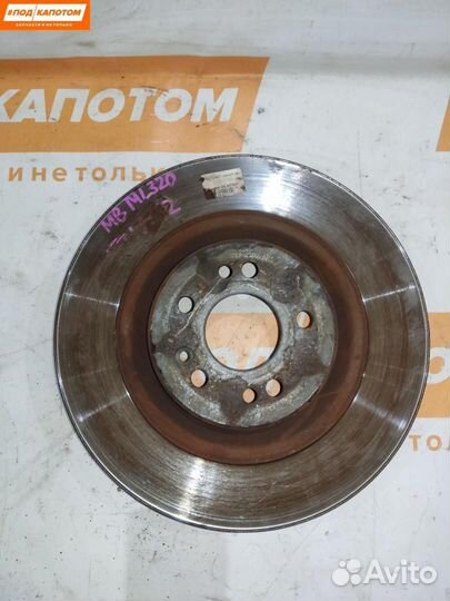 Диск тормозной передний Mercedes-Benz M-Класс W163