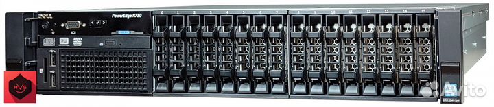 Сервер dell R730xd 24SFF 1xE5-1620v4 512GB