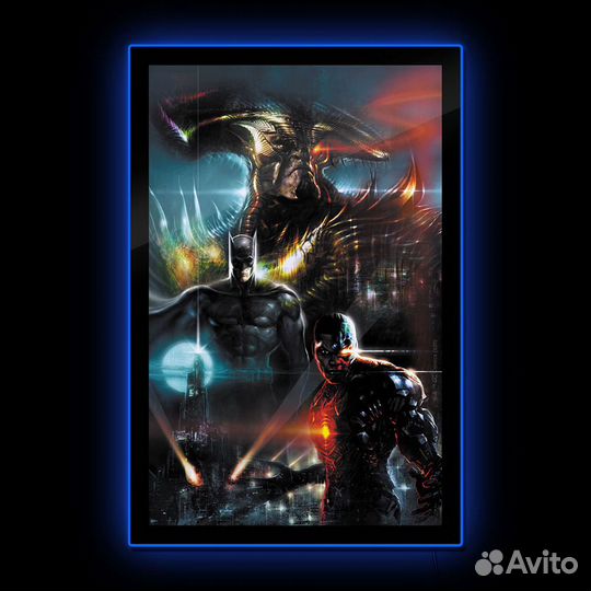 Zack Snyder’s Justice League #59C LED Poster Sign