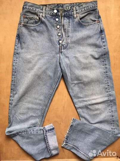 Винтажные,оригинальные джинсы«levi's 510»,W31—L32