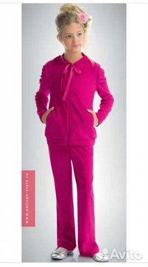 Костюм спортивный/ Комплект для девочек тм Pelican
