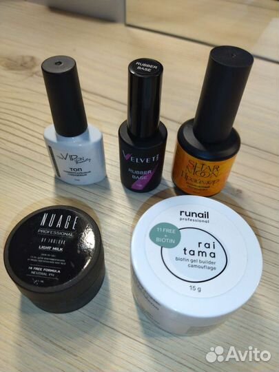 Набор для наращивания ногтей (белый)