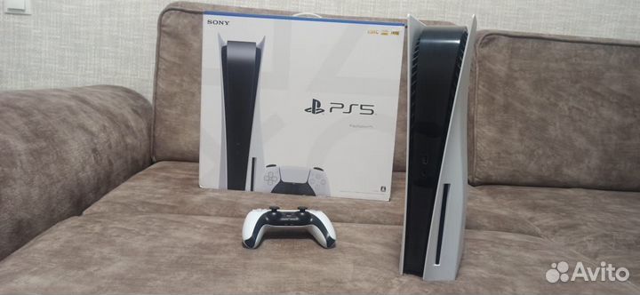 Игровая приставка ps5 с дисководом