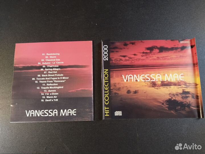 Vanessa Mae - Hit collection 2000 CD полиграфия