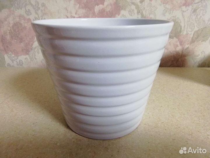 Кашпо керамическое Икеа