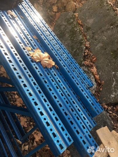 Стеллажи паллетные металлические