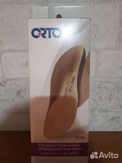 Ортопедические стельки р-р29-30