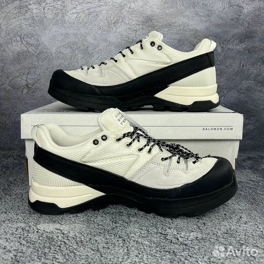 Salomon X-Alp x Maison Margiela mm6 бежевые