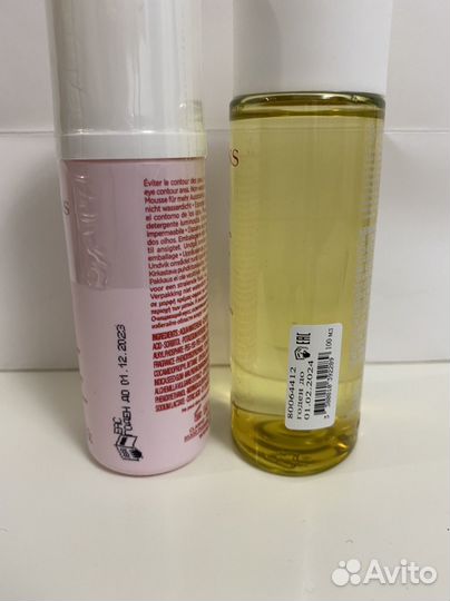 Clarins тоник пенка