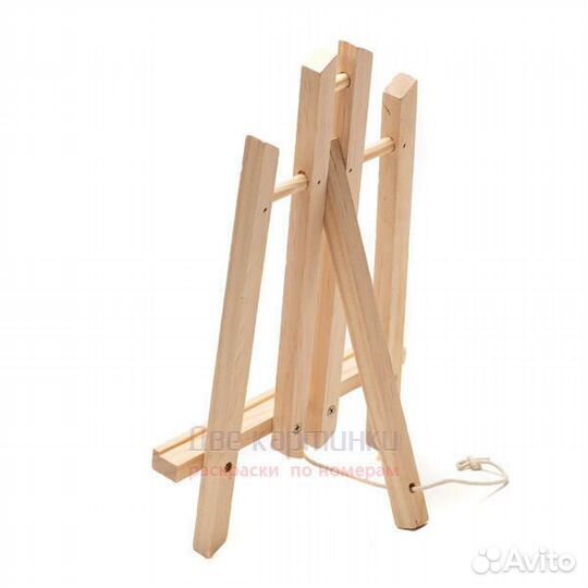 Мольберт настольный маленький, 30 см, сосна