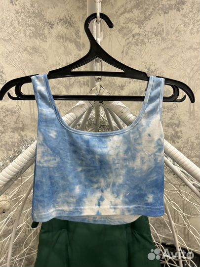 Топик shein новый в стиле « тай дай» легкий y2k