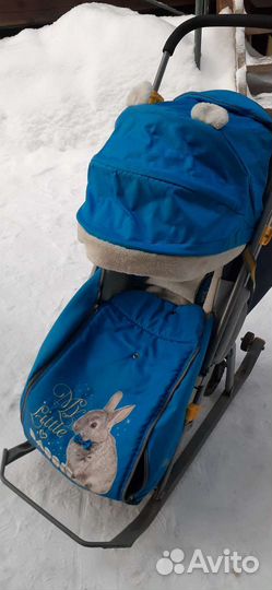 Санки-коляска Ника-7