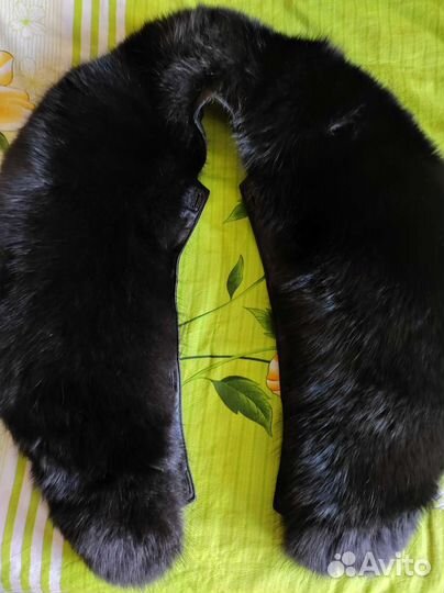Меховой воротник песец