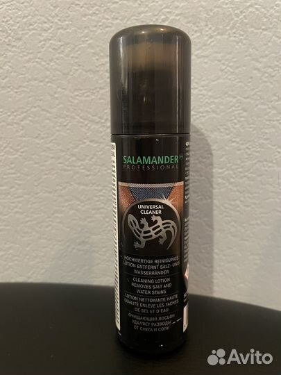 Очищающий лосьон для всех видов обуви Salamandr
