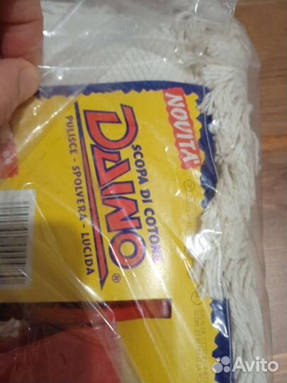 Швабра из Италии 100 хлопок