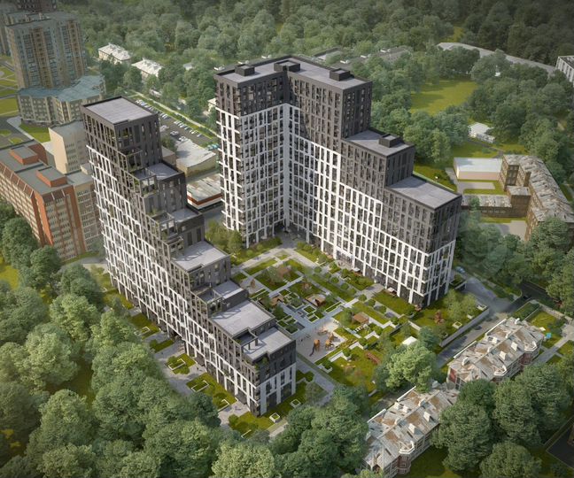 1-к. квартира, 45,7 м², 4/24 эт.