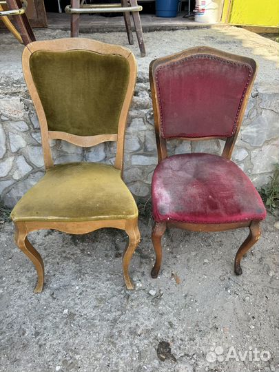 Стул ретро бу