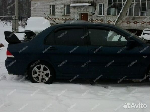 Спойлер Mitsubishi Lancer 9 Evolution черный