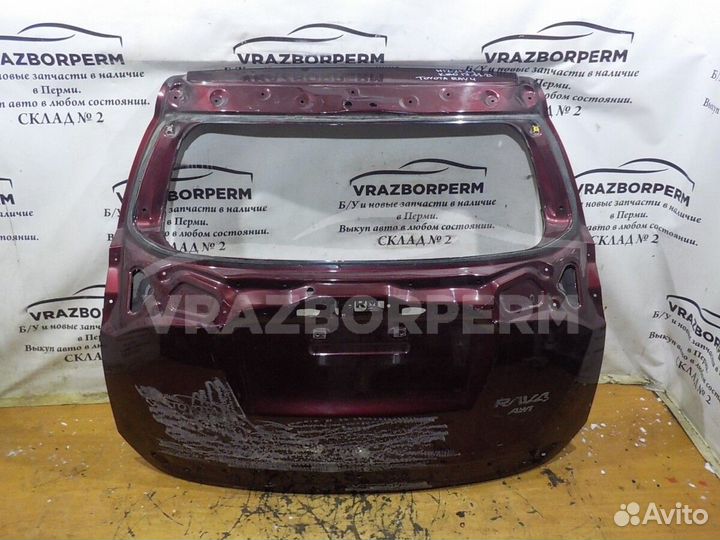 Дверь багажника Toyota RAV 4