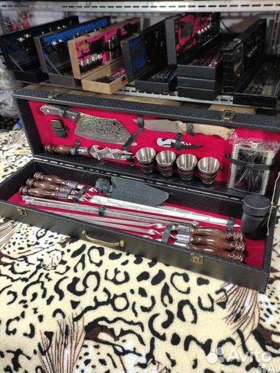 Шашлычный подарочный набор