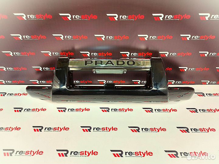 Кенгурятник Land Cruiser Prado 120 Черный