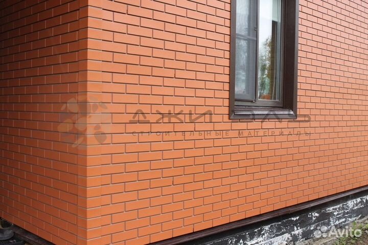 Фасадные панели под кирпич