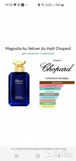 Chopard туалетная вода