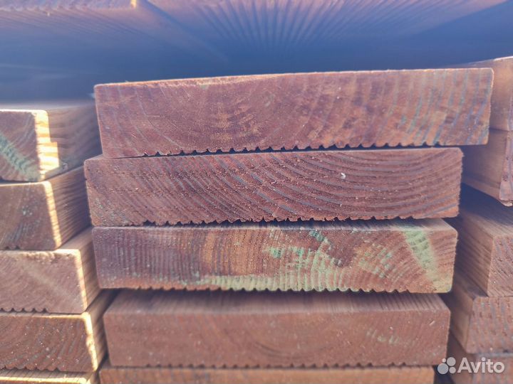 Доска Террасная импрегнированная 28х145х5100мм