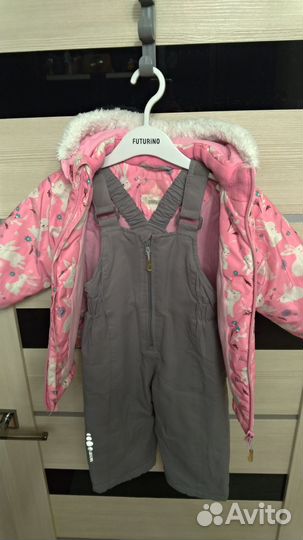 Костюм зимний для девочки, 86