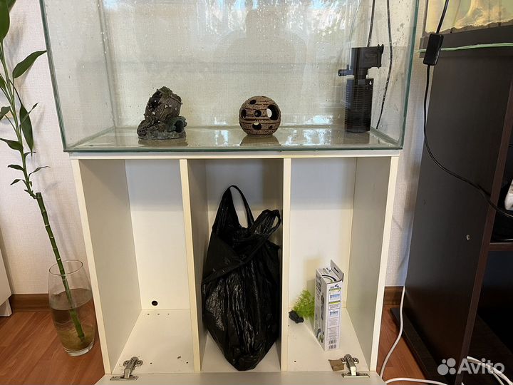 Аквариум с тумбой 80 литров