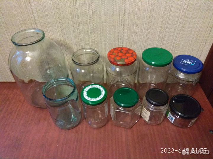 Банки стеклянные
