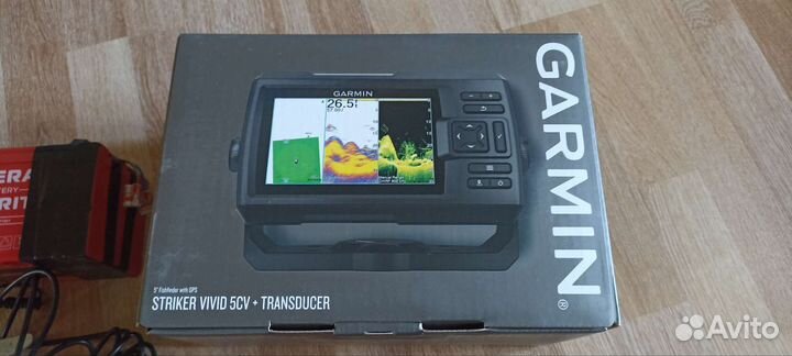 Эхолот garmin striker vivid 5cv