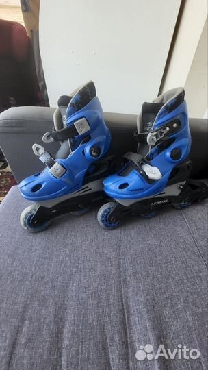Ролики раздвижные детские 30-33 размер