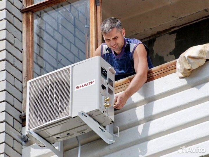 Установка кондиционеров без пыли и шума