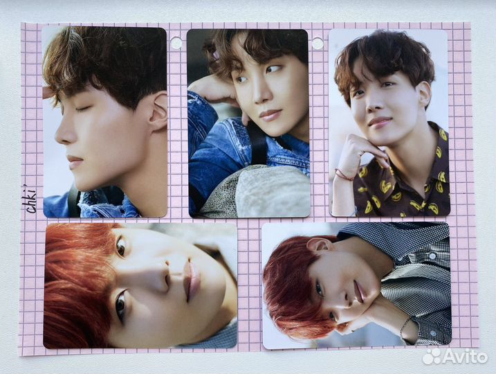 Оригинальные фотокарты itzy, bts, weki meki, stayc