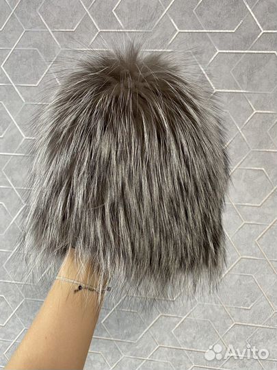 Шапка натуралтная меховая