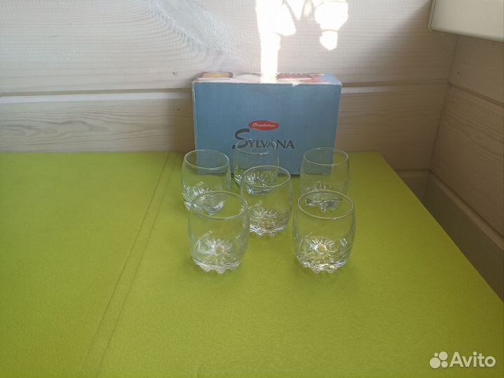 Стаканы стопки стекло Sylvana 6 шт