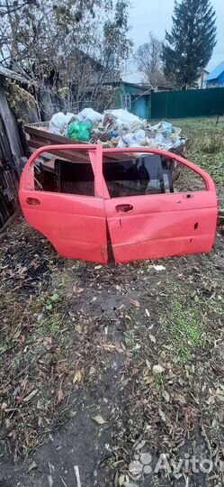 Двери на daewoo matiz