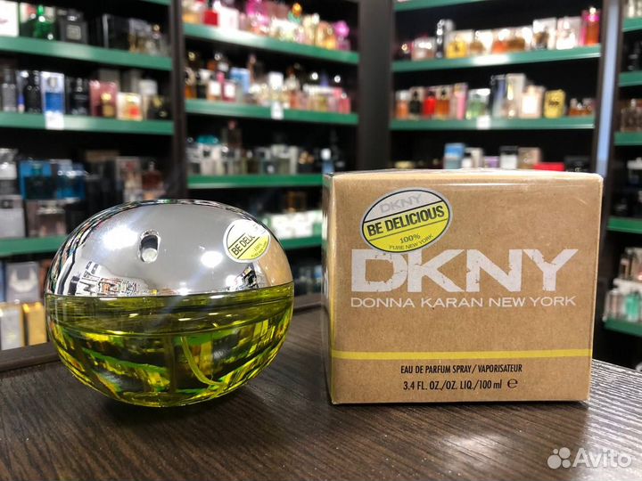Духи Dkny Be Delicious зеленое яблоко Донна Каран