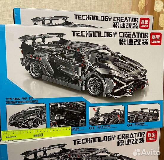 Автомобиль игрушечный, конструктор lego новый