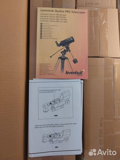 Телескоп Levenhuk Skyline PRO 80 MAK