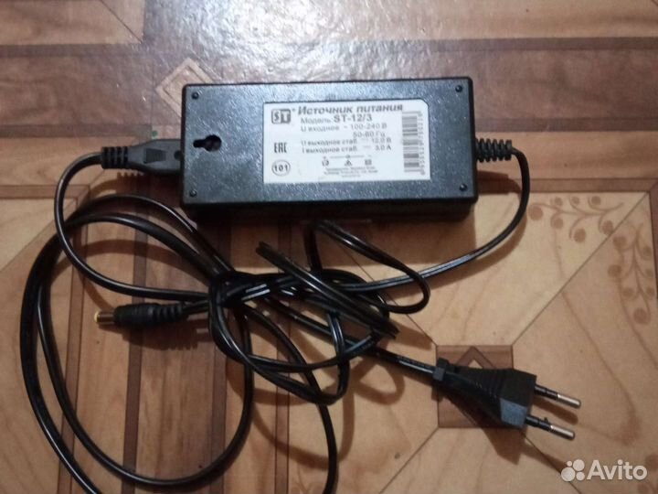 Блок питания 12v 3a