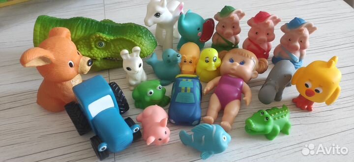 Игрушки резиновые