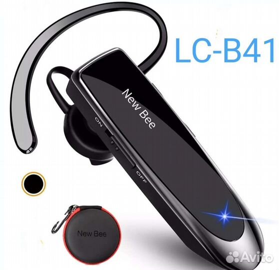 Беспроводная гарнитураNew Bee с кейсом