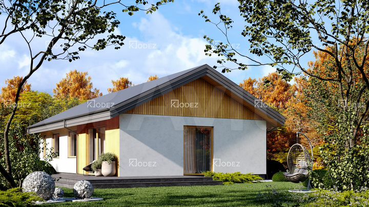 Дом 114,3 м² на участке 10 сот.