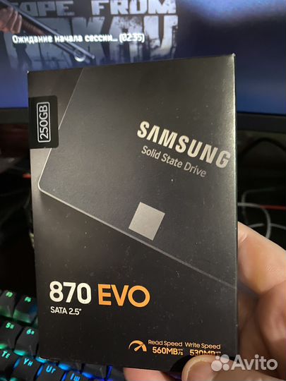 Ssd samsung 870 evo 250gb
